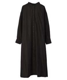 Green Parks マイクロピケシャツワンピース