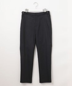 J.PRESS LADIES 【WEB限定・洗える】シャンブレーサテン テーパード パンツ