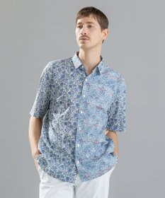 JOSEPH HOMME 【LIBERTY】クレイジーリバティ　半袖レギュラーシャツ
