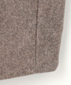 ANY スタンドカラーコクーンシルエットコート