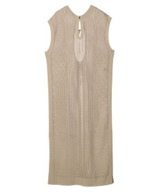 Green Parks 前後２Ｗａｙ　透かし柄ニットワンピース