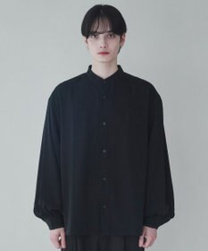 WEGO トロミBIGバンドカラーシャツ