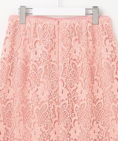 自由区 【洗える】ボタニカルレース スカート