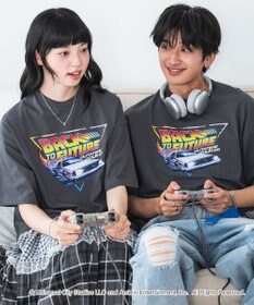WEGO 【ミニオン / E.T. / バック・トゥ・ザ・フューチャー / デロリアン/ユニセックス着用ITEM/SMLサイズ展開】キャラクターズグラフィックT3（SS）