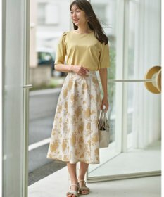 ANY SIS 【UVカット・接触冷感・撥水・汗ジミ防止】プレーティングジャージー タックスリーブ カットソー