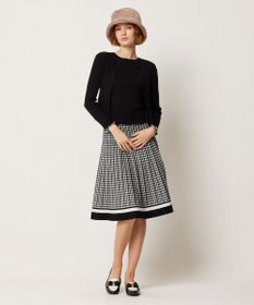 TOCCA 【洗える】RESONATE 千鳥柄スカート
