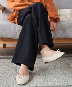 WEGO 裏起毛ワイドイージーパンツ