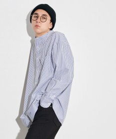 J.PRESS YORK STREET 【UNISEX】タイプライターストライプ シャツ