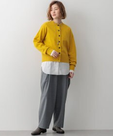 23区 S ナチュラルストレッチサキソニー バレル パンツ