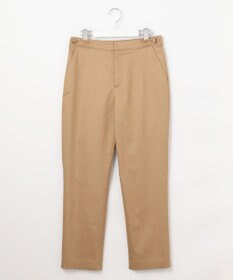 J.PRESS LADIES 【WEB限定・洗える】シャンブレーサテン テーパード パンツ