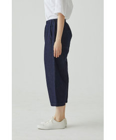 caqu FS linen cropped wide pants クロップド丈 リネンワイドイージーパンツ