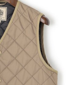 J.PRESS MEN メモリーツイルキルティングベスト