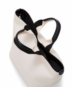 TOPKAPI 【Breath TOPKAPI】SCOTCH GRAIN スコッチグレイン プレーン 2トーンテープ ハンドル トートバッグ S