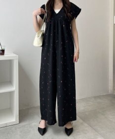 WEGO シャーリングサロペット