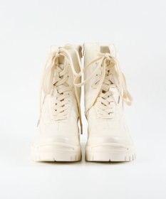 BONTRE 【MIONOTIS/ミオノティス】キルティングレースアップショートブーツ/40512