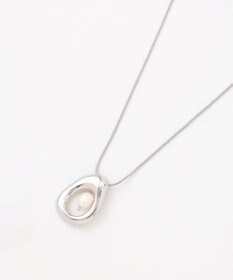 組曲 センターパールメタルリングネックレス