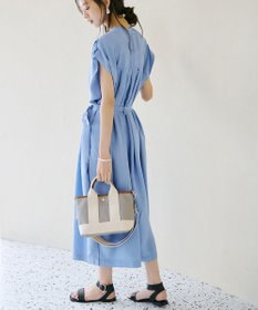 TOPKAPI 【Breath TOPKAPI】スコッチグレイン ネオレザー ミニ トート バッグ ショルダー付き S