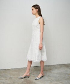 GRACE CONTINENTAL ケミカルリーフドレス