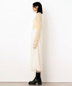 NAVE 【Nave・洗える】ツイストシアー タートルネックプルオーバー