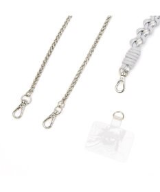 UNBILLION ペルケ perche / ドット型押し・ジャバラチャームウォレットショルダー