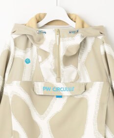 PW CIRCULUS 【WOMEN】プリント ウエスト2WAY アノラック ゴルフウェア レディース