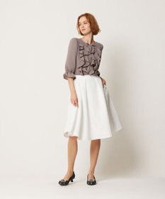 TOCCA 【消臭・洗える】PROMISE RIBBON FRILL ブラウス