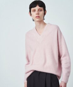 GARMENT DYE CASHMERE | Vネックセーター / ATON | ファッション通販