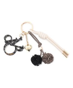 23区 VIOLAd'ORO ロゴアクリル タッセル付き バッグチャーム