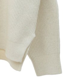 AMERICAN HOLIC バイパチラメ入りＶネック片畦ニットカーディガ