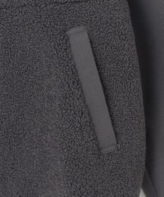 自由区 L 【洗える】ボアコンビ アウター