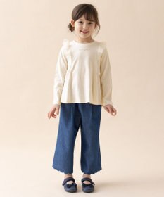 ANY KIDS デニム ワイド パンツ