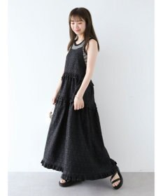 Green Parks ・Ｐｅｔｉｔ　Ｆｌｅｕｒフラワージャカードキャミワンピ