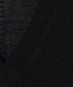 JOSEPH 【洗える】スーパーファインコットンシルク　Vネックニット