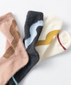 TRICOTE シャギーラインソックス