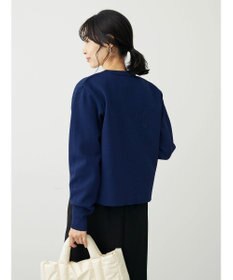 Green Parks ゴールド釦ボックス型カーディガン