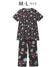 tsumori chisato SLEEP ツモリチサト パジャマ 5分袖 半袖 長ズボン 綿混(トップス) 綿100%(ボトムス) レディース UDT141 /ワコール