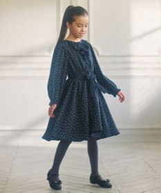 組曲 KIDS 【110-140㎝】キャサリンドット ワンピース