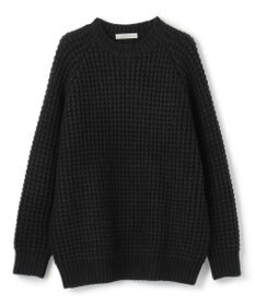 UNFILO MENS 【男女兼用】ウールポップコーン クルーネック ニット