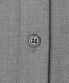 組曲 L 【KUMIKYOKU NAVY】ウーステッドライククロス シャツワンピース