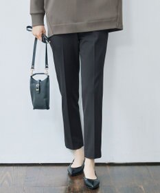 自由区 【WEB限定カラーあり・撥水加工・洗える】TRギャバテーパード パンツ