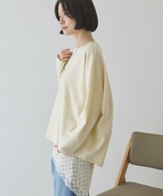 AMERICAN HOLIC 【先行予約】【UVカット】コクーンポンチプルオーバー