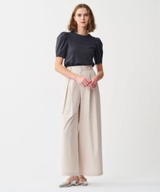 uncrave ダブルフェイスジャージー ボリュームスリーブカットソー