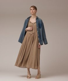 GRACE CONTINENTAL フォイルドットキャミワンピース