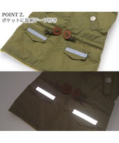 PET PARADISE J.PRESS 綿入り フライトコート 小型犬