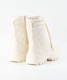 BONTRE 【MIONOTIS/ミオノティス】キルティングレースアップショートブーツ/40512