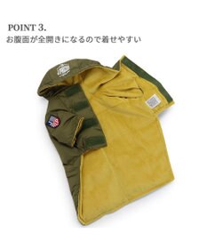PET PARADISE J.PRESS 綿入り フライトコート 小型犬