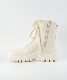 BONTRE 【MIONOTIS/ミオノティス】キルティングレースアップショートブーツ/40512