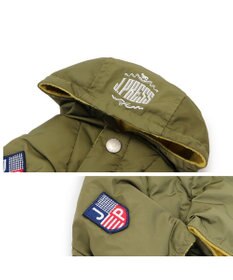 PET PARADISE J.PRESS 綿入り フライトコート 小型犬