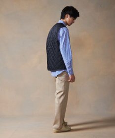 J.PRESS MEN メモリーツイルキルティングベスト