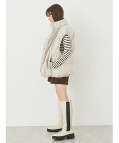 earth music&ecology やわらかタッチハイネックリブプルオーバー